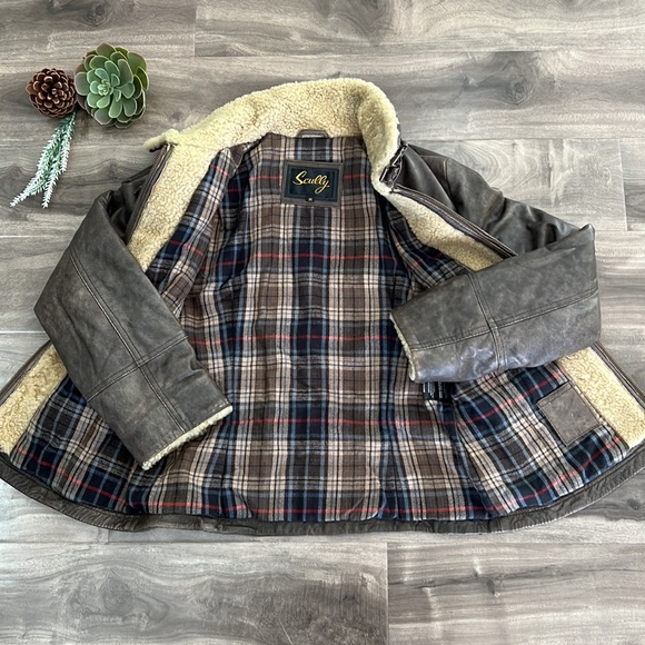 SCULLY Women’s Aviator Leather jacket - size M - Picture 6 of 16